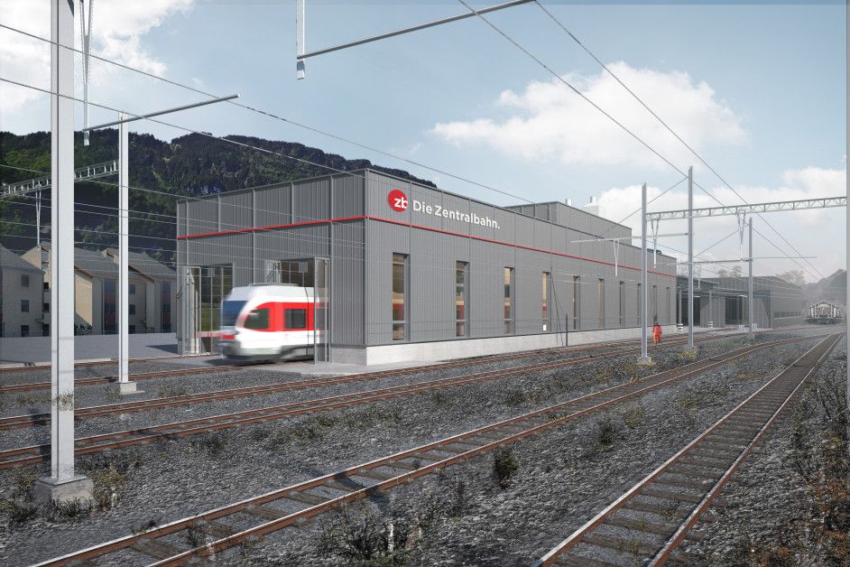 Sanierung Werkstatt Meiringen 2024 – 2026 | Die Zentralbahn.